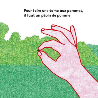 Couverture du livre « Pour faire une tarte aux pommes » de Bastien Contraire et Giacomo Nanni aux éditions Albin Michel