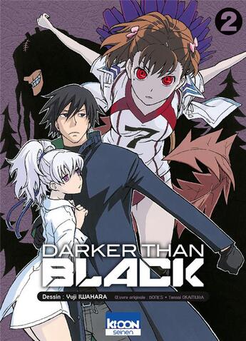 Couverture du livre « Darker than black Tome 2 » de Yuji Iwahara et Tensai Okamura aux éditions Ki-oon