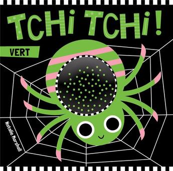 Couverture du livre « Tchi tchi ! vert » de Natalie Marshall aux éditions 1 2 3 Soleil