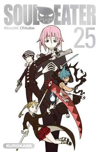 Couverture du livre « Soul eater Tome 25 » de Atsushi Ohkubo aux éditions Kurokawa