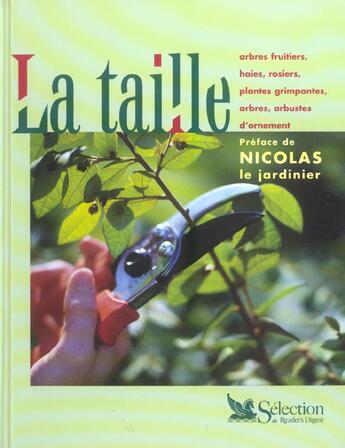 Couverture du livre « La taille » de  aux éditions Selection Du Reader's Digest