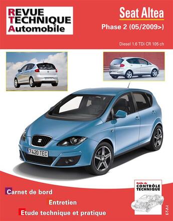 Couverture du livre « Seat altea, phase 2 - 05-2009 » de Etai aux éditions Etai