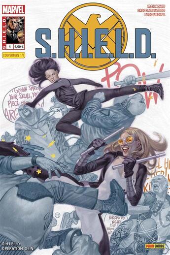 Couverture du livre « S.h.i.e.l.d. 4 1/2 julian totino tedesco » de Waid aux éditions Panini Comics Mag