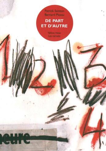 Couverture du livre « De part et d'autre » de Bernard Plossu et Patrick Sainton aux éditions Yellow Now