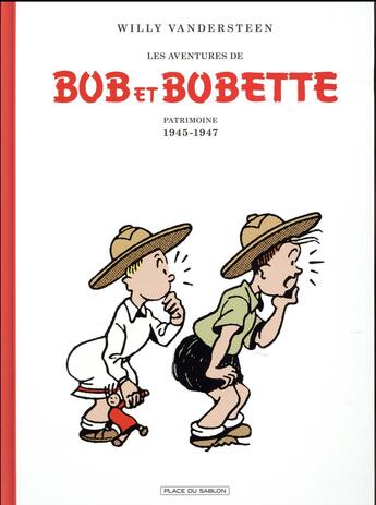 Couverture du livre « Bob et Bobette patrimoine t.1 » de Willy Vandersteen aux éditions Paquet