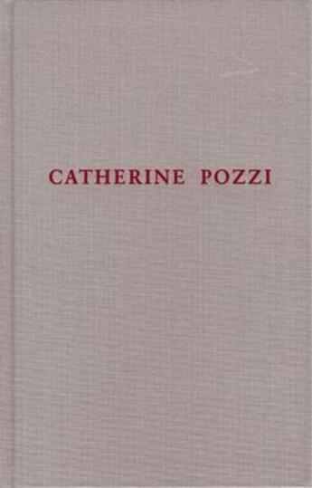 Couverture du livre « Catherine pozzi poemes » de Catherine Pozzi aux éditions Steidl