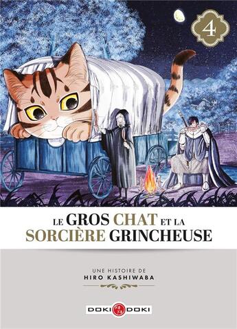 Couverture du livre « Le gros chat et la sorciere grincheuse Tome 4 » de Hiro Kashiwaba aux éditions Bamboo