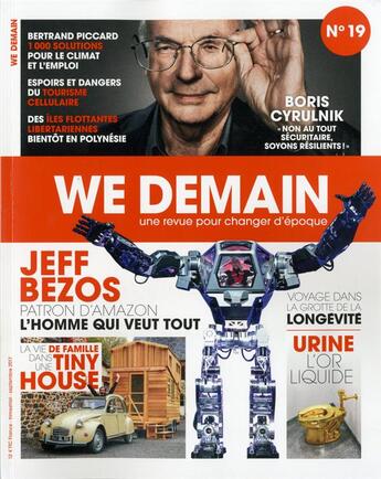 Couverture du livre « WE DEMAIN t.19 » de We Demain aux éditions We Demain