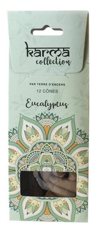 Couverture du livre « Encens karma collection cones eucalyptus » de  aux éditions Dg-exodif