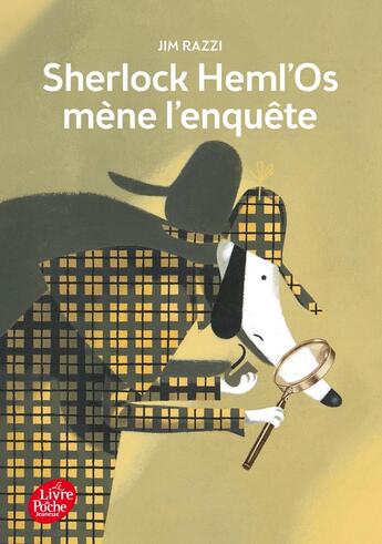 Couverture du livre « Sherlock Heml'Os mène l'enquête » de Jim Razzi aux éditions Le Livre De Poche Jeunesse