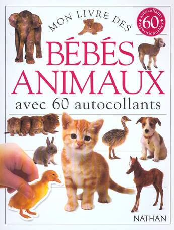 Couverture du livre « Mon Livre Des Bebes Animaux » de Melanie Halton aux éditions Nathan