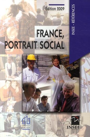 Couverture du livre « France, portrait social (édition 2009) » de  aux éditions Insee