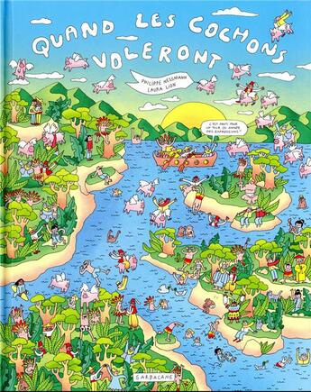 Couverture du livre « Quand les cochons voleront » de Philippe Nessmann et Laura Lion aux éditions Sarbacane