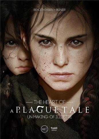 Couverture du livre « The heart of a plague tale » de Reinier B 