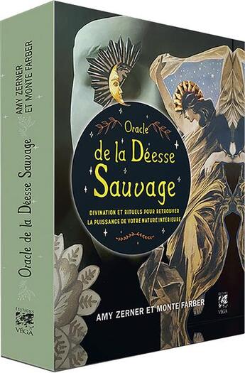 Couverture du livre « Oracle de la déesse sauvage » de Monte Farber et Amy Zerner aux éditions Vega