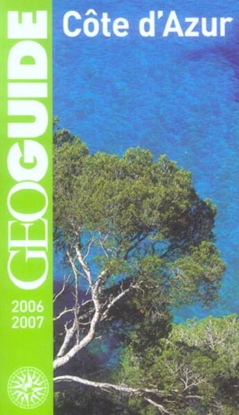 Couverture du livre « GEOguide ; côte d'azur (édition 2006-2007 » de Grandferry/Guitton aux éditions Gallimard-loisirs