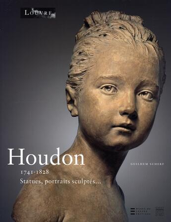 Couverture du livre « Houdon?1741-1828 statues, portraits, sculptes.... - partenaire musee, du louvre » de Guilhem Scherf aux éditions Somogy