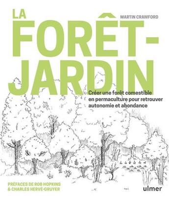Couverture du livre « La forêt-jardin » de Martin Crawford aux éditions Eugen Ulmer