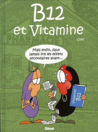 Couverture du livre « B12 et vitamine » de Sandrine Stefaniak aux éditions Glenat