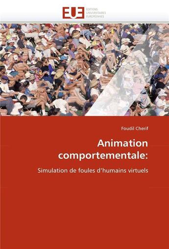 Couverture du livre « Animation comportementale: » de Cherif-F aux éditions Editions Universitaires Europeennes