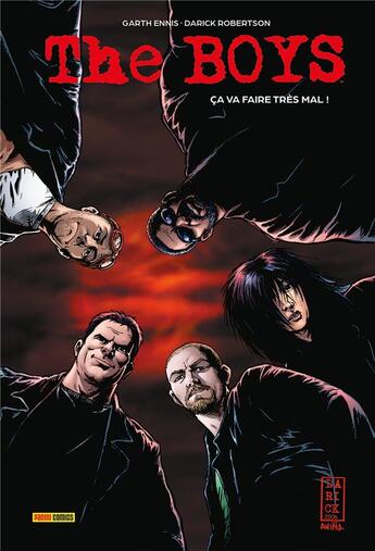 Couverture du livre « The Boys : Intégrale vol.1 : ça va faire très mal ! » de Garth Ennis et Darick Robertson aux éditions Panini