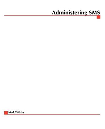 Couverture du livre « Administering sms » de Trent Rod aux éditions Mcgraw-hill Education