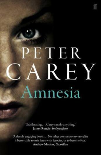 Couverture du livre « AMNESIA » de Peter Carey aux éditions Faber Et Faber