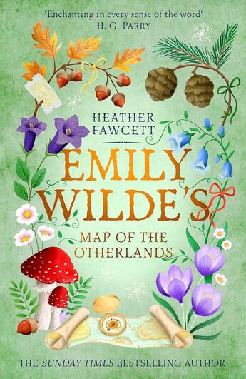 Couverture du livre « Emily Wilde's map of the otherlands » de Heather Fawcett aux éditions Random House Us