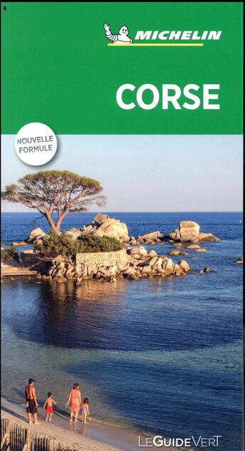 Couverture du livre « Le guide vert ; Corse » de Collectif Michelin aux éditions Michelin