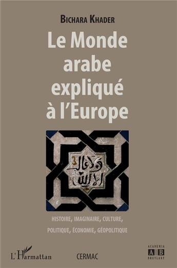 Couverture du livre « Le monde arabe expliqué à l'Europe » de Bichara Khader aux éditions L'harmattan