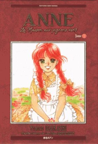 Couverture du livre « Anne et la maison aux pignons verts Tome 1 » de Yumiko Igarashi et Lucy Maud Montgomery aux éditions Isan Manga