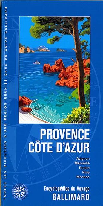 Couverture du livre « Provence-Côte d'azur » de  aux éditions Gallimard-loisirs