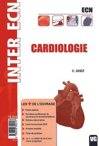 Couverture du livre « Cardiologie » de C. Ghez aux éditions Vernazobres Grego