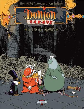 Couverture du livre « Donjon Parade Tome 3 : le jour des crapauds » de Joann Sfar et Manu Larcenet et Lewis Trondheim aux éditions Delcourt