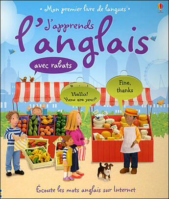 Couverture du livre « J'apprends l'anglais » de Brooks/Mackinnon aux éditions Usborne