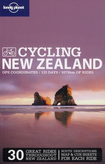 Couverture du livre « Cycling New Zealand (2e édition) » de Scott Kennedy aux éditions Lonely Planet France