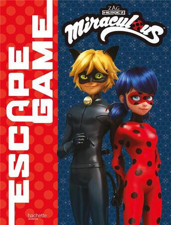 Couverture du livre « Miraculous - escape game » de  aux éditions Hachette Jeunesse