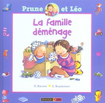 Couverture du livre « Famille demenage » de Maisner/Stephenson aux éditions Rouge Et Or