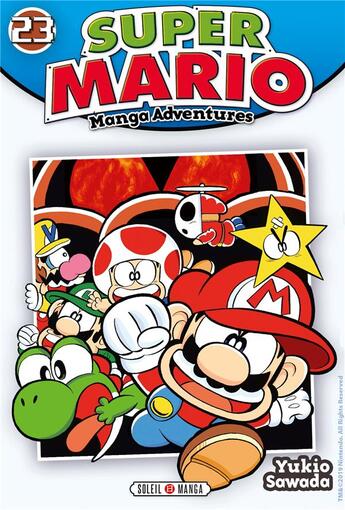 Couverture du livre « Super Mario ; manga adventures Tome 23 » de Yukio Sawada aux éditions Soleil