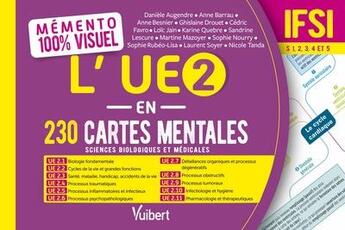 Couverture du livre « Mémento 100% visuel : l'UE 2 en 220 cartes mentales : 