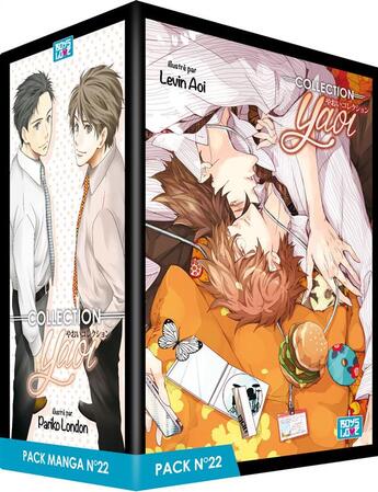 Couverture du livre « Coffret yaoi n°22 ; 5 tomes » de  aux éditions Boy's Love