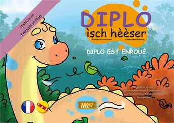 Couverture du livre « Diplo isch heeser / diplo est enroue (platt-francais) [kamishibai] » de Dumouchel/Perney aux éditions Mk67