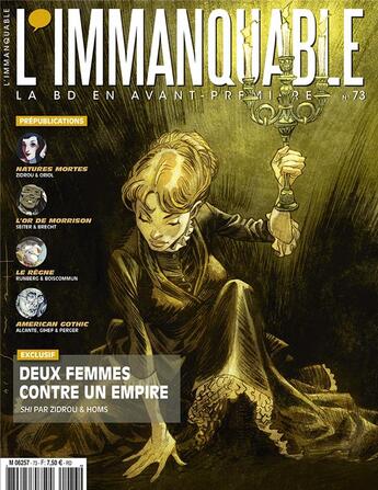 Couverture du livre « L'immanquable n.73 ; deux femmes contre un empire, Shi par Zidrou & Homs ; février 2017 » de L'Immanquable aux éditions Dbd