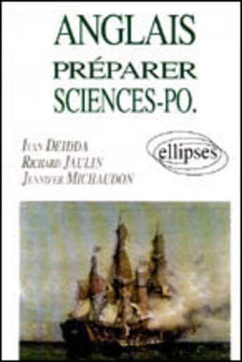 Couverture du livre « Anglais - preparer sciences po. » de Deidda/Jaulin aux éditions Ellipses