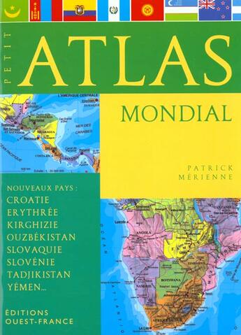 Couverture du livre « Petit atlas mondial » de Bailly-Maitre-Merien aux éditions Ouest France