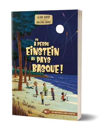 Couverture du livre « On a perdu einstein au pays basque » de Dupuy/Chebret aux éditions Sud Ouest Editions