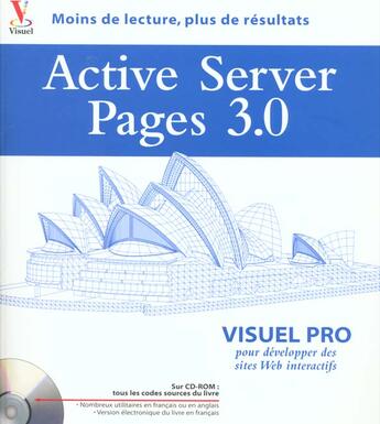 Couverture du livre « Visuel Pro Active Server Pages 3.0 » de Maran Graphics aux éditions First Interactive