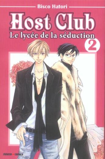 Couverture du livre « Host club Tome 2 » de Bisco Hatori aux éditions Panini