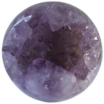 Couverture du livre « Boule creuse amethyste et cristaux de quartz 900 gr a 1 kg » de  aux éditions Dg-exodif