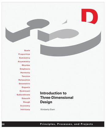 Couverture du livre « Introduction to three-dimensional design » de  aux éditions Princeton Architectural